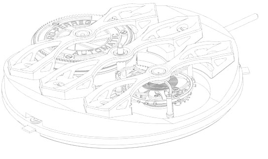 机芯图-尊皇维修保养中心