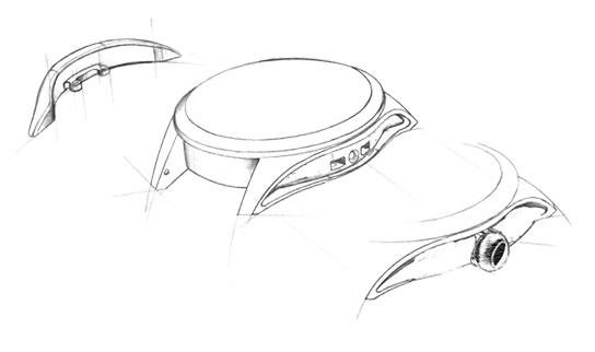 表壳设计图-尊皇维修保养中心